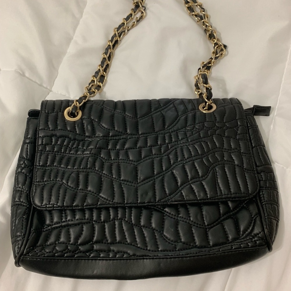Used Cesca black purse